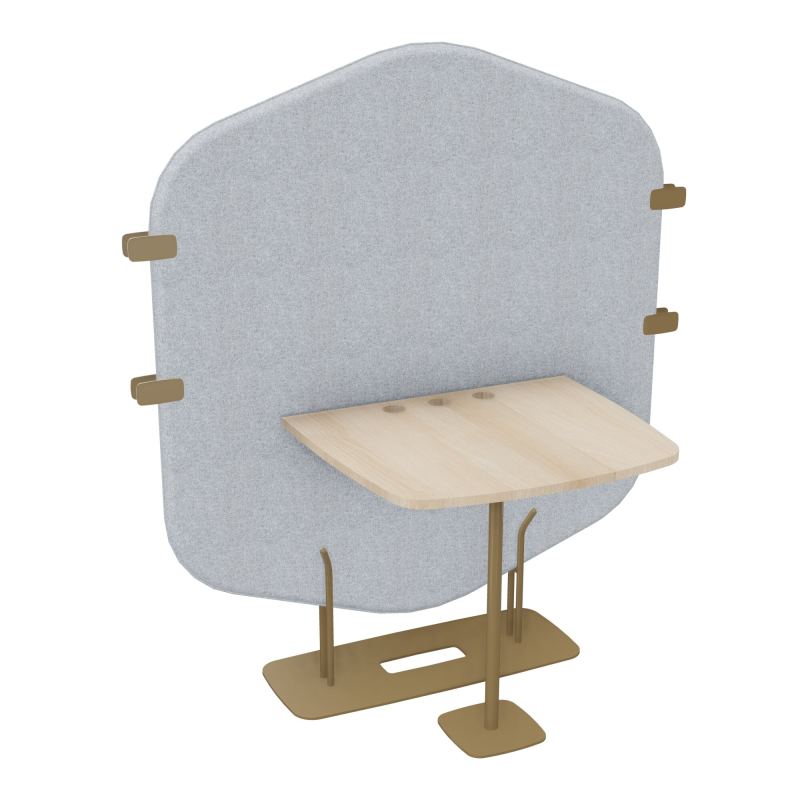 MARGOT CLOISON + TABLE - L122,7XH144,8XP75 CM