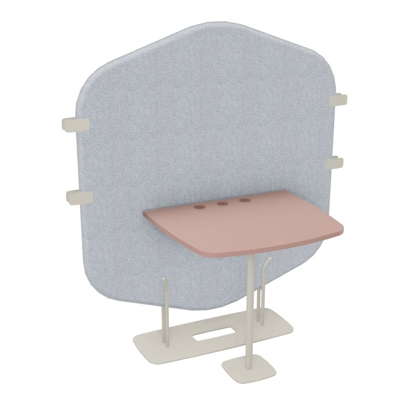MARGOT CLOISON + TABLE - L122,7XH144,8XP75 CM DA ZC R8