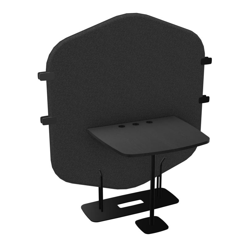 MARGOT CLOISON + TABLE - L122,7XH144,8XP75 CM DB SG RK