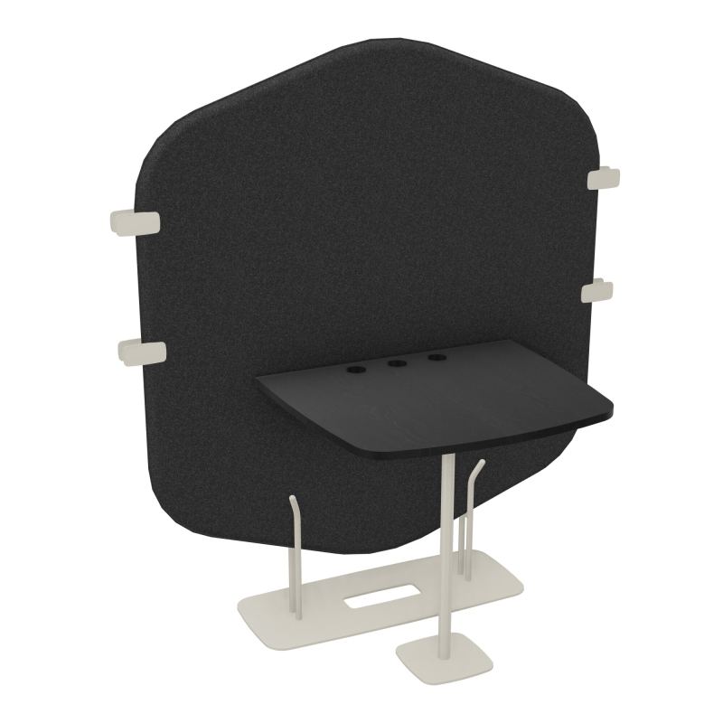 MARGOT CLOISON + TABLE - L122,7XH144,8XP75 CM DB ZC RK