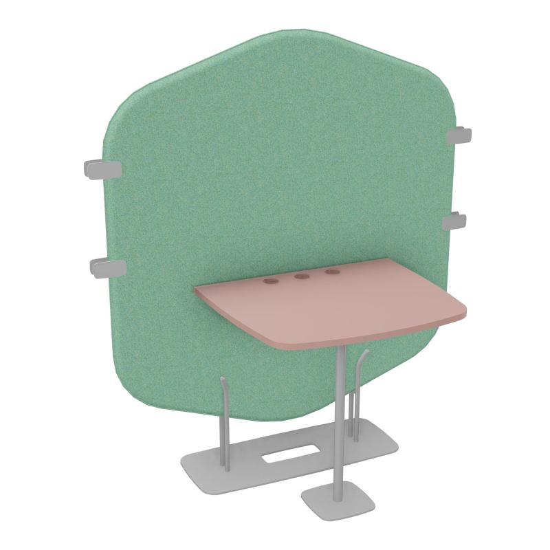 MARGOT CLOISON + TABLE - L122,7XH144,8XP75 CM DF SA R8