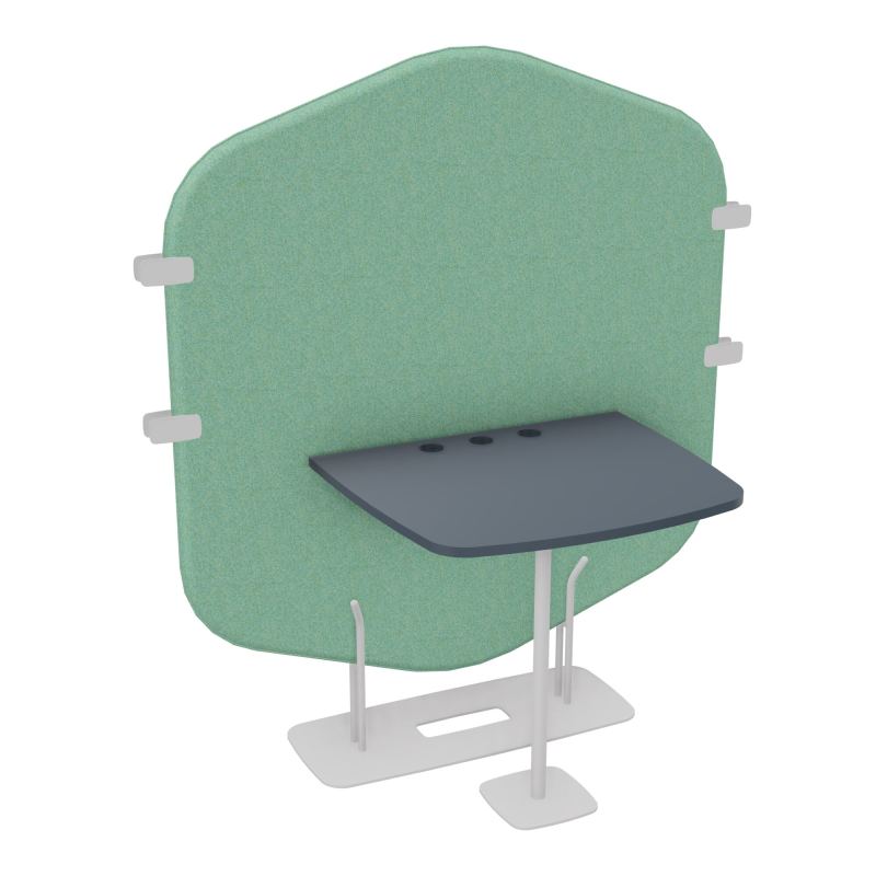 MARGOT CLOISON + TABLE - L122,7XH144,8XP75 CM DF SD R6