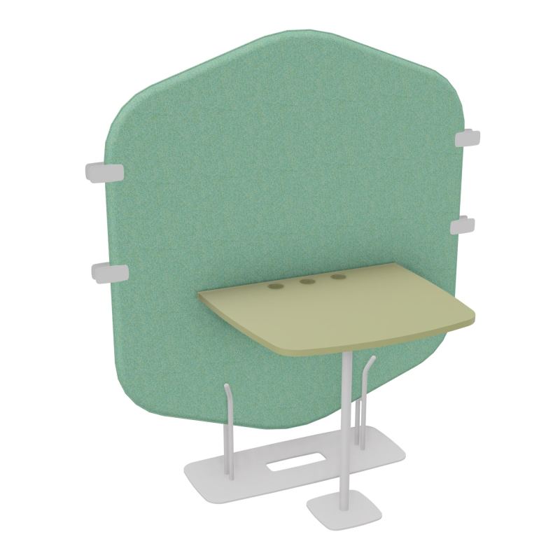 MARGOT CLOISON + TABLE - L122,7XH144,8XP75 CM DF SD R7