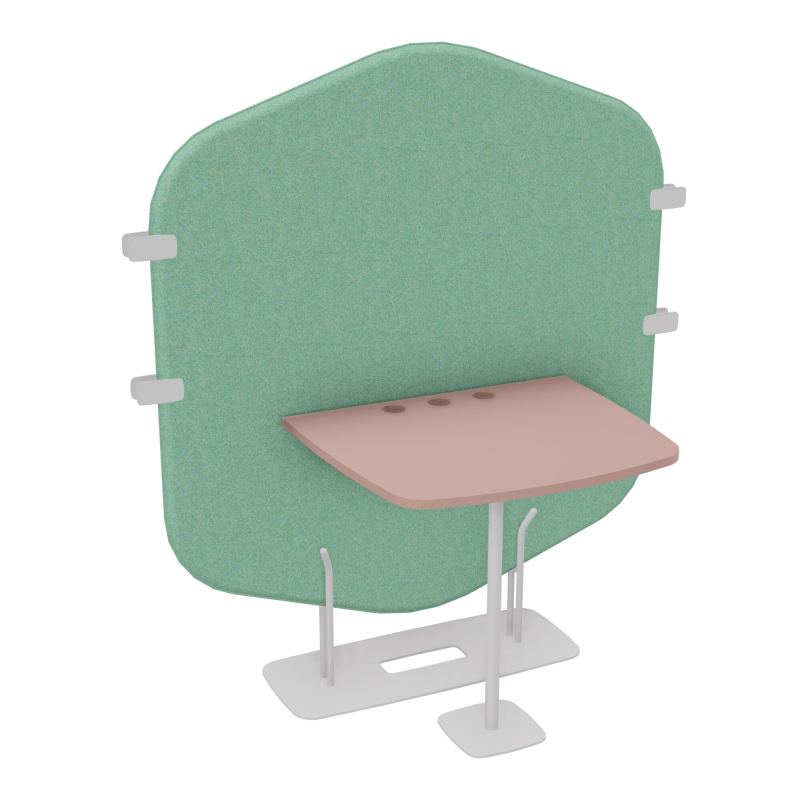 MARGOT CLOISON + TABLE - L122,7XH144,8XP75 CM DF SD R8