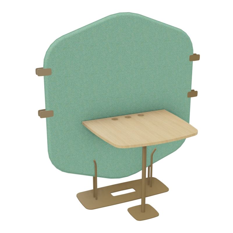 MARGOT CLOISON + TABLE - L122,7XH144,8XP75 CM DF Z3 R1