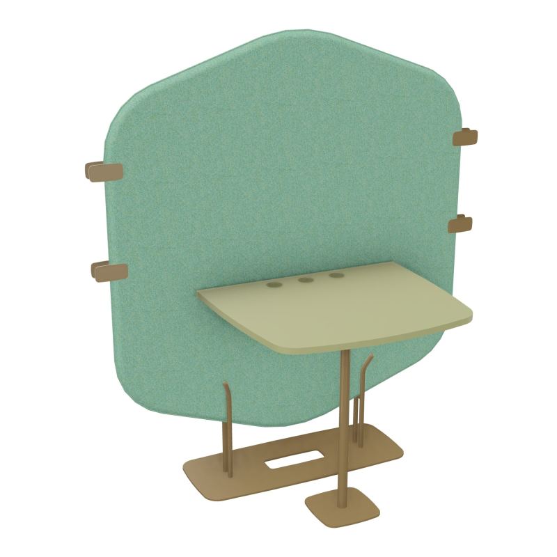 MARGOT CLOISON + TABLE - L122,7XH144,8XP75 CM DF Z3 R7