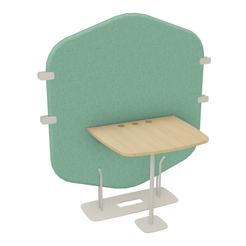 MARGOT CLOISON + TABLE - L122,7XH144,8XP75 CM DF ZC R1