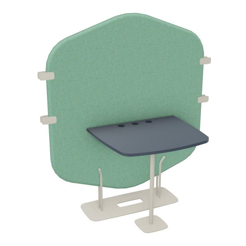MARGOT CLOISON + TABLE - L122,7XH144,8XP75 CM DF ZC R6