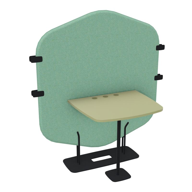 MARGOT CLOISON + TABLE - L122,7XH144,8XP75 CM DF ZP R7