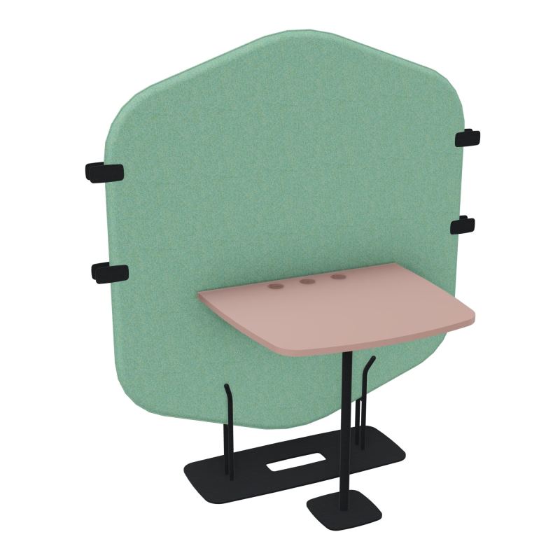 MARGOT CLOISON + TABLE - L122,7XH144,8XP75 CM DF ZP R8