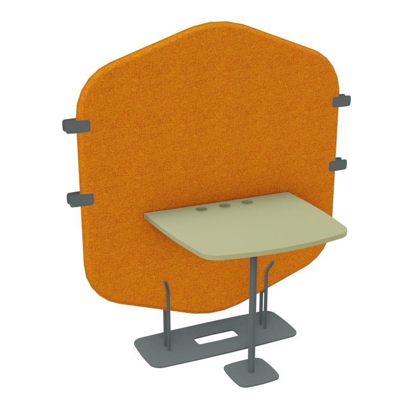 MARGOT CLOISON + TABLE - L122,7XH144,8XP75 CM DI SU R7
