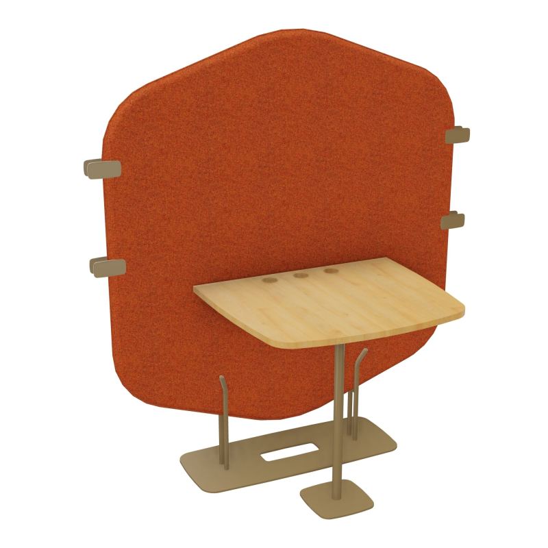 MARGOT CLOISON + TABLE - L122,7XH144,8XP75 CM DJ Z3 R5
