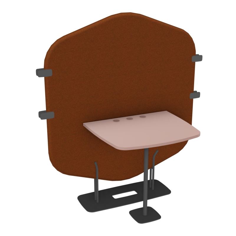 MARGOT CLOISON + TABLE - L122,7XH144,8XP75 CM DZ SC R8