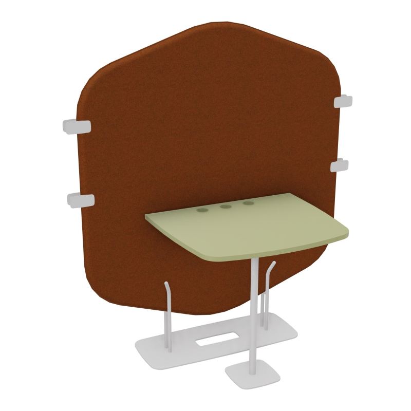 MARGOT CLOISON + TABLE - L122,7XH144,8XP75 CM DZ SD R7
