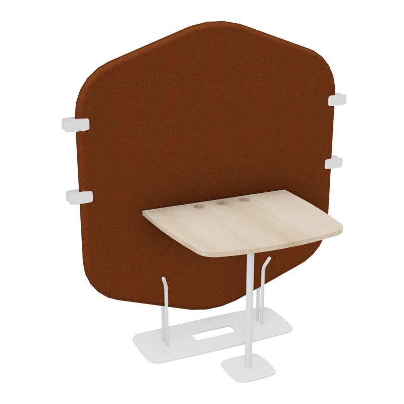 MARGOT CLOISON + TABLE - L122,7XH144,8XP75 CM