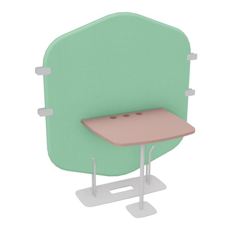 MARGOT CLOISON + TABLE - L122,7XH144,8XP75 CM E4 SD R8