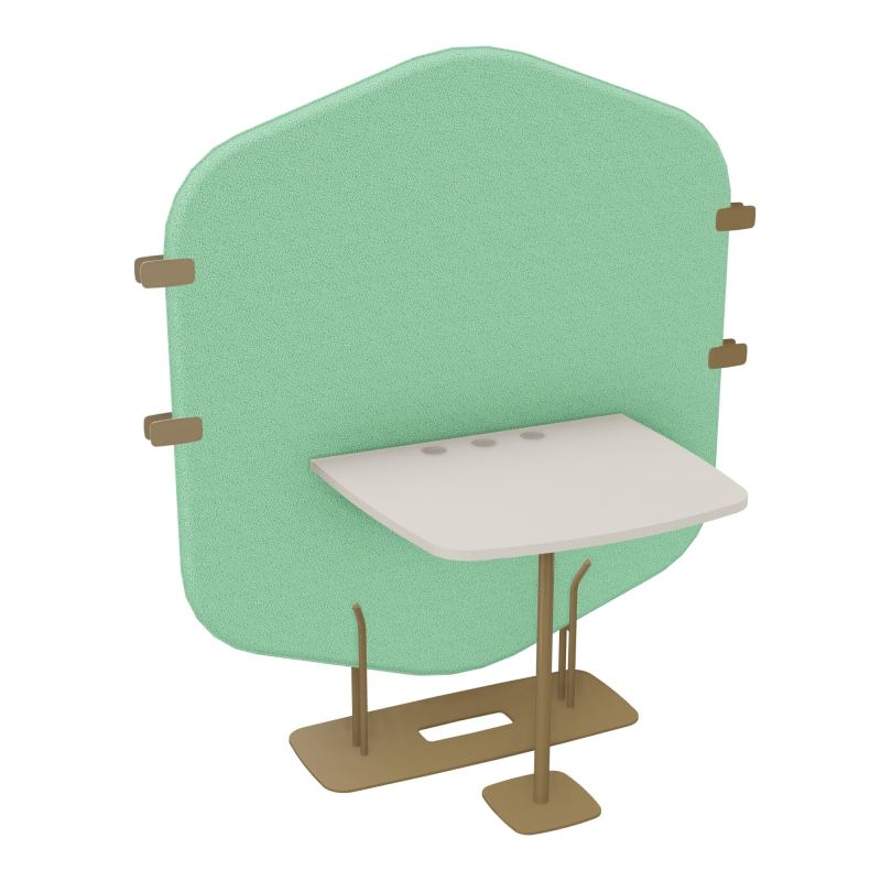 MARGOT CLOISON + TABLE - L122,7XH144,8XP75 CM