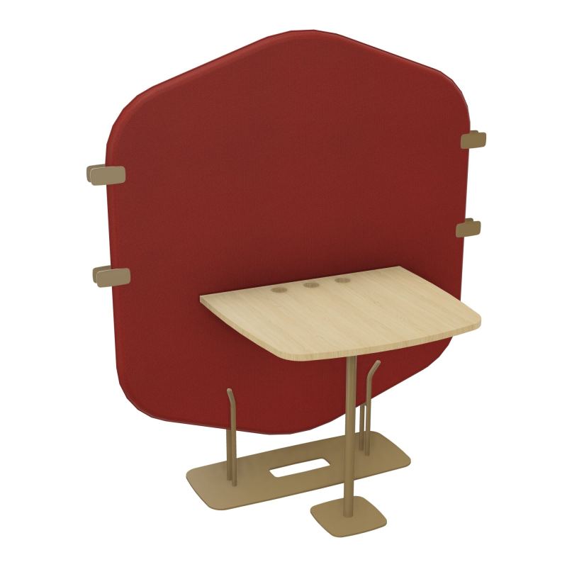 MARGOT CLOISON + TABLE - L122,7XH144,8XP75 CM E6 Z3 R1