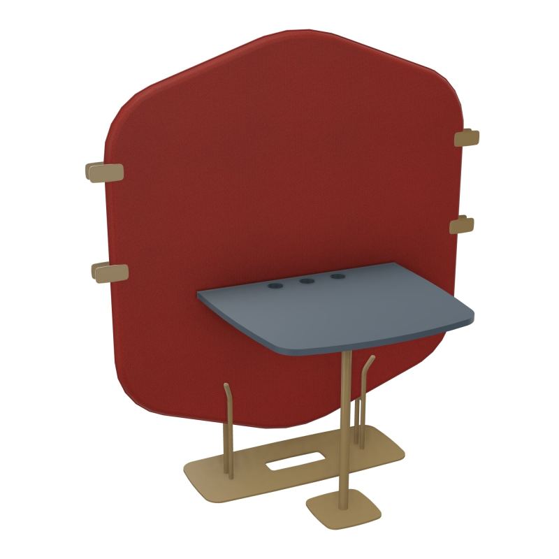 MARGOT CLOISON + TABLE - L122,7XH144,8XP75 CM E6 Z3 R6