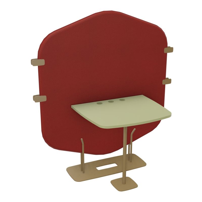 MARGOT CLOISON + TABLE - L122,7XH144,8XP75 CM E6 Z3 R7