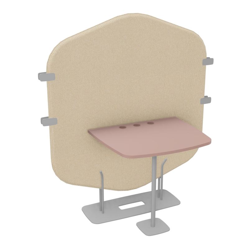 MARGOT CLOISON + TABLE - L122,7XH144,8XP75 CM TL SA R8