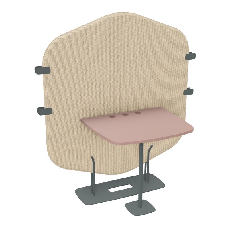 MARGOT CLOISON + TABLE - L122,7XH144,8XP75 CM TL SU R8