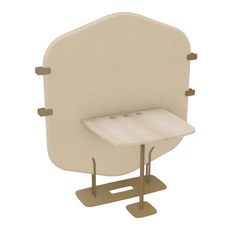 MARGOT CLOISON + TABLE - L122,7XH144,8XP75 CM TL Z3 RZ