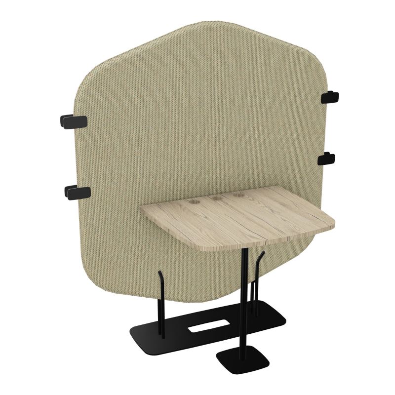 MARGOT CLOISON + TABLE - L122,7XH144,8XP75 CM TZ SG R3