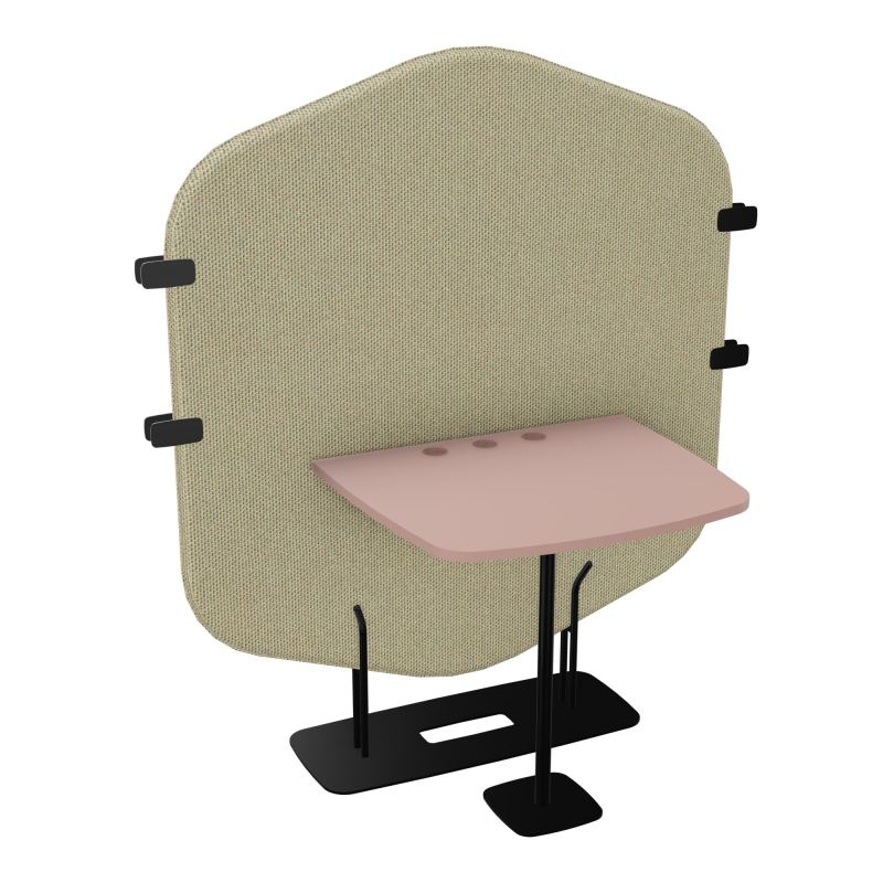 MARGOT CLOISON + TABLE - L122,7XH144,8XP75 CM TZ SG R8