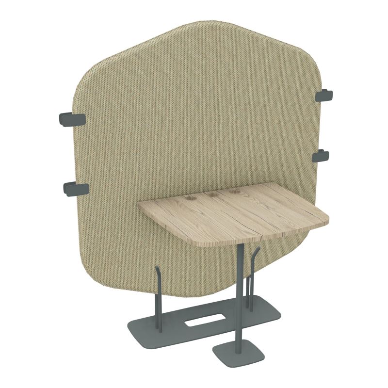 MARGOT CLOISON + TABLE - L122,7XH144,8XP75 CM TZ SU R3