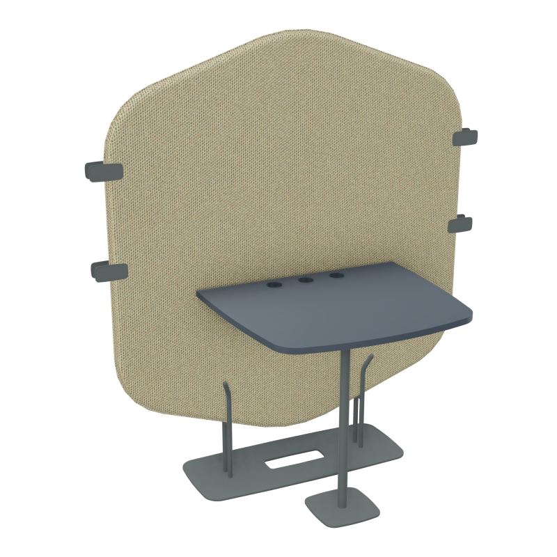 MARGOT CLOISON + TABLE - L122,7XH144,8XP75 CM TZ SU R6