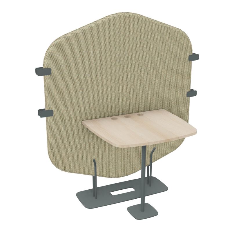 MARGOT CLOISON + TABLE - L122,7XH144,8XP75 CM TZ SU RZ