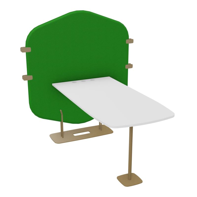 MARGOT ESPACE 4 PERS. L122,7XH144,8XP156CM - CLOISON A1 - PIET. Z3 - PLAT. EP19MM MG