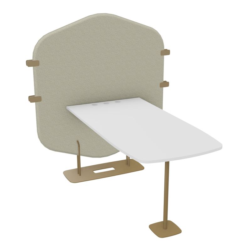 MARGOT ESPACE 4 PERS. L122,7XH144,8XP156CM - CLOISON A2 - PIET. Z3 - PLAT. EP19MM MG