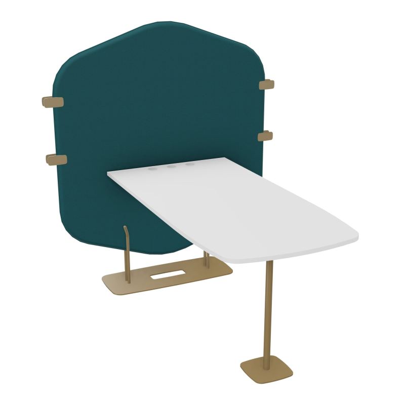 MARGOT ESPACE 4 PERS. L122,7XH144,8XP156CM - CLOISON A4 - PIET. Z3 - PLAT. EP19MM MG