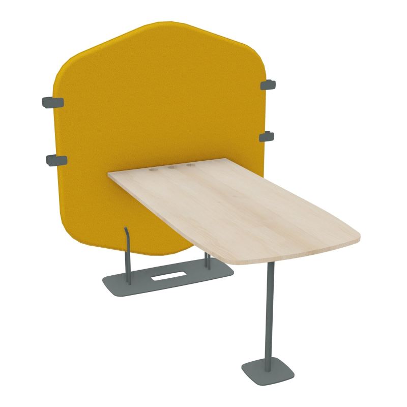 MARGOT ESPACE 4 PERS. L122,7XH144,8XP156CM - CLOISON A5 - PIET. SU - PLAT. EP19MM RZ
