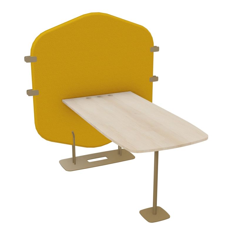 MARGOT ESPACE 4 PERS. L122,7XH144,8XP156CM - CLOISON A5 - PIET. Z3 - PLAT. EP19MM RZ
