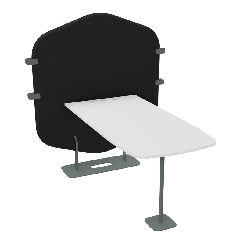 MARGOT ESPACE 4 PERS. L122,7XH144,8XP156CM - CLOISON A6 - PIET. SU - PLAT. EP19MM MG