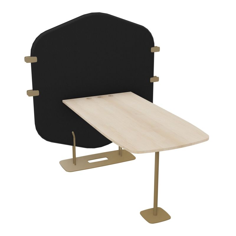 MARGOT ESPACE 4 PERS. L122,7XH144,8XP156CM - CLOISON A6 - PIET. Z3 - PLAT. EP19MM RZ