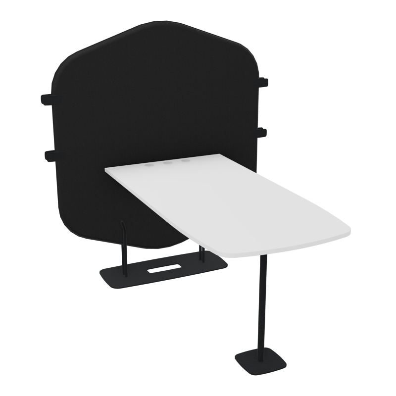 MARGOT ESPACE 4 PERS. L122,7XH144,8XP156CM - CLOISON A6 - PIET. ZP - PLAT. EP19MM MG