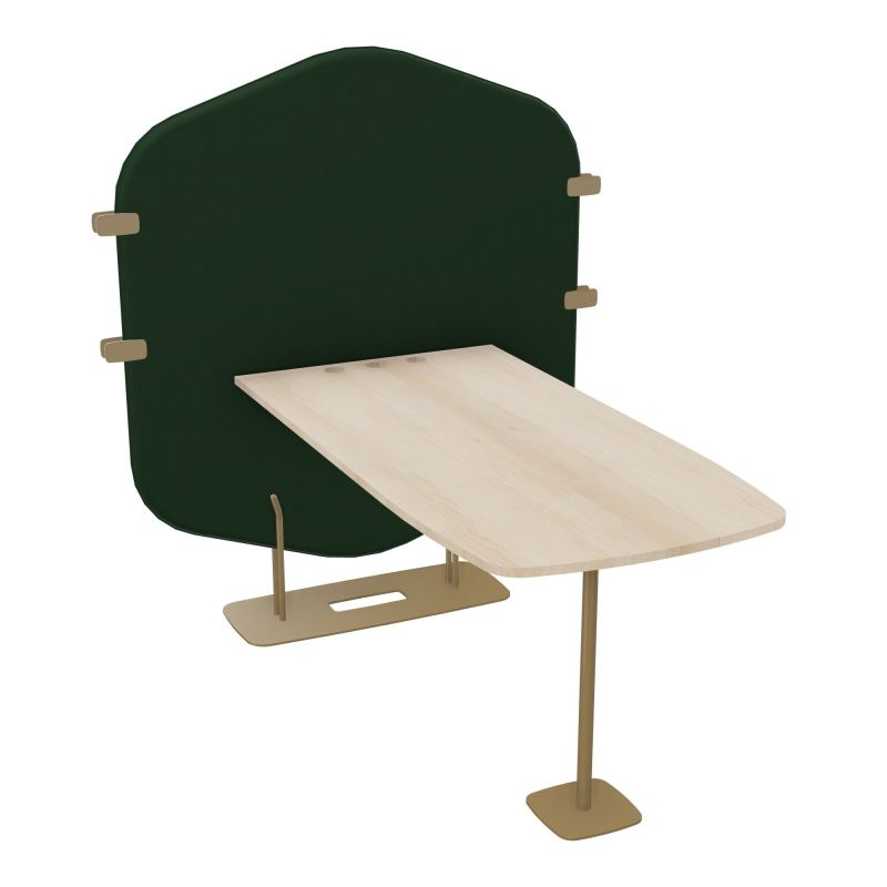 MARGOT ESPACE 4 PERS. L122,7XH144,8XP156CM - CLOISON A9 - PIET. Z3 - PLAT. EP19MM RZ