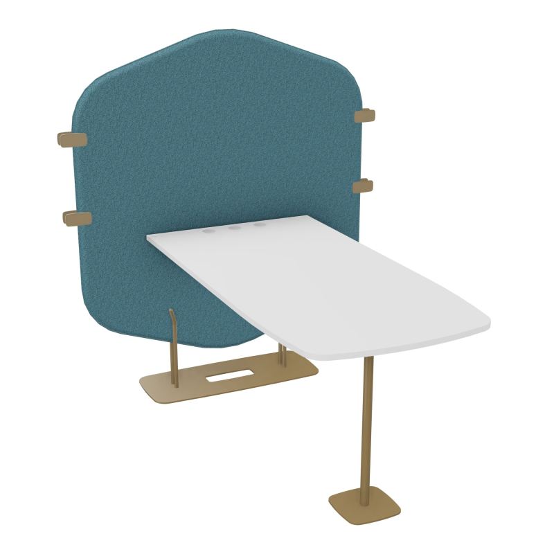 MARGOT ESPACE 4 PERS. L122,7XH144,8XP156CM - CLOISON B4 - PIET. Z3 - PLAT. EP19MM MG