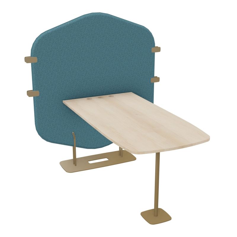 MARGOT ESPACE 4 PERS. L122,7XH144,8XP156CM - CLOISON B4 - PIET. Z3 - PLAT. EP19MM RZ