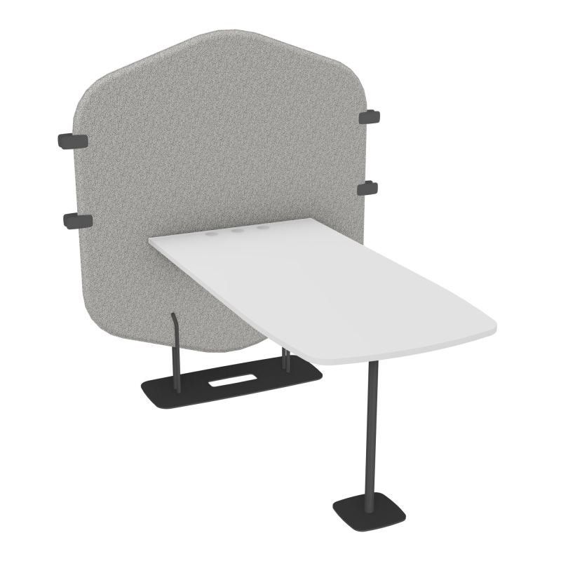 MARGOT ESPACE 4 PERS. L122,7XH144,8XP156CM - CLOISON B5 - PIET. SC - PLAT. EP19MM MG