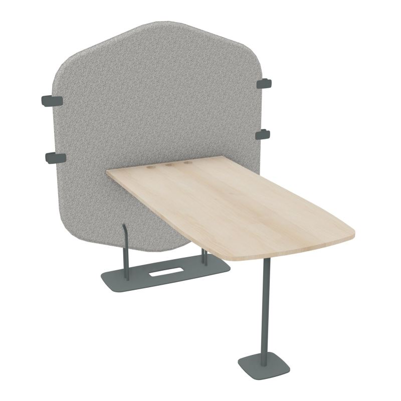 MARGOT ESPACE 4 PERS. L122,7XH144,8XP156CM - CLOISON B5 - PIET. SU - PLAT. EP19MM RZ