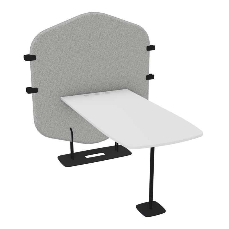 MARGOT ESPACE 4 PERS. L122,7XH144,8XP156CM - CLOISON B5 - PIET. ZP - PLAT. EP19MM MG