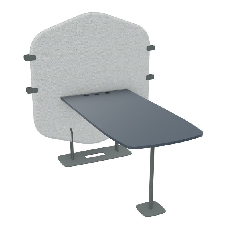 MARGOT CLOISON + TABLE - L122,7XH144,8XP156 CM BC SU R6