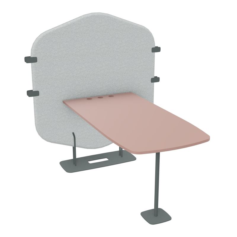 MARGOT CLOISON + TABLE - L122,7XH144,8XP156 CM BC SU R8