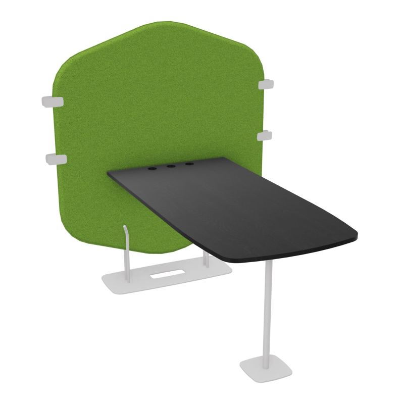MARGOT CLOISON + TABLE - L122,7XH144,8XP156 CM BK SD RK