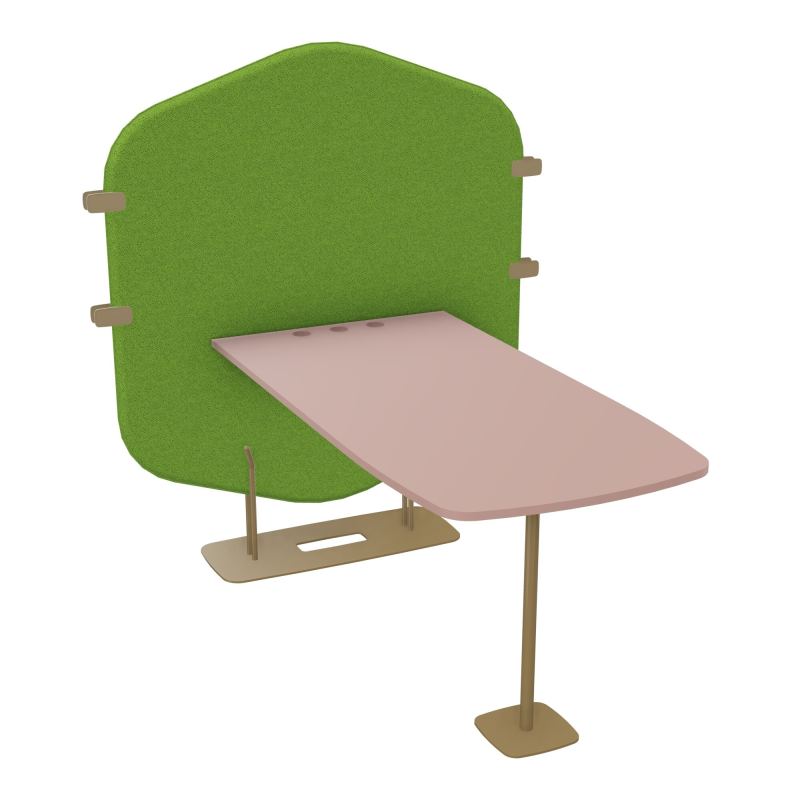 MARGOT CLOISON + TABLE - L122,7XH144,8XP156 CM BK Z3 R8